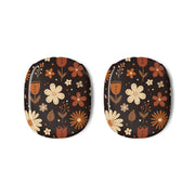 Espresso Folk Blooms AirPods Max Case 3