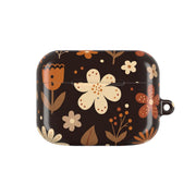 Espresso Folk Blooms AirPods Case 5