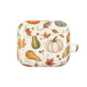 Watercolour Pumpkin Harvest AirPods Case 3