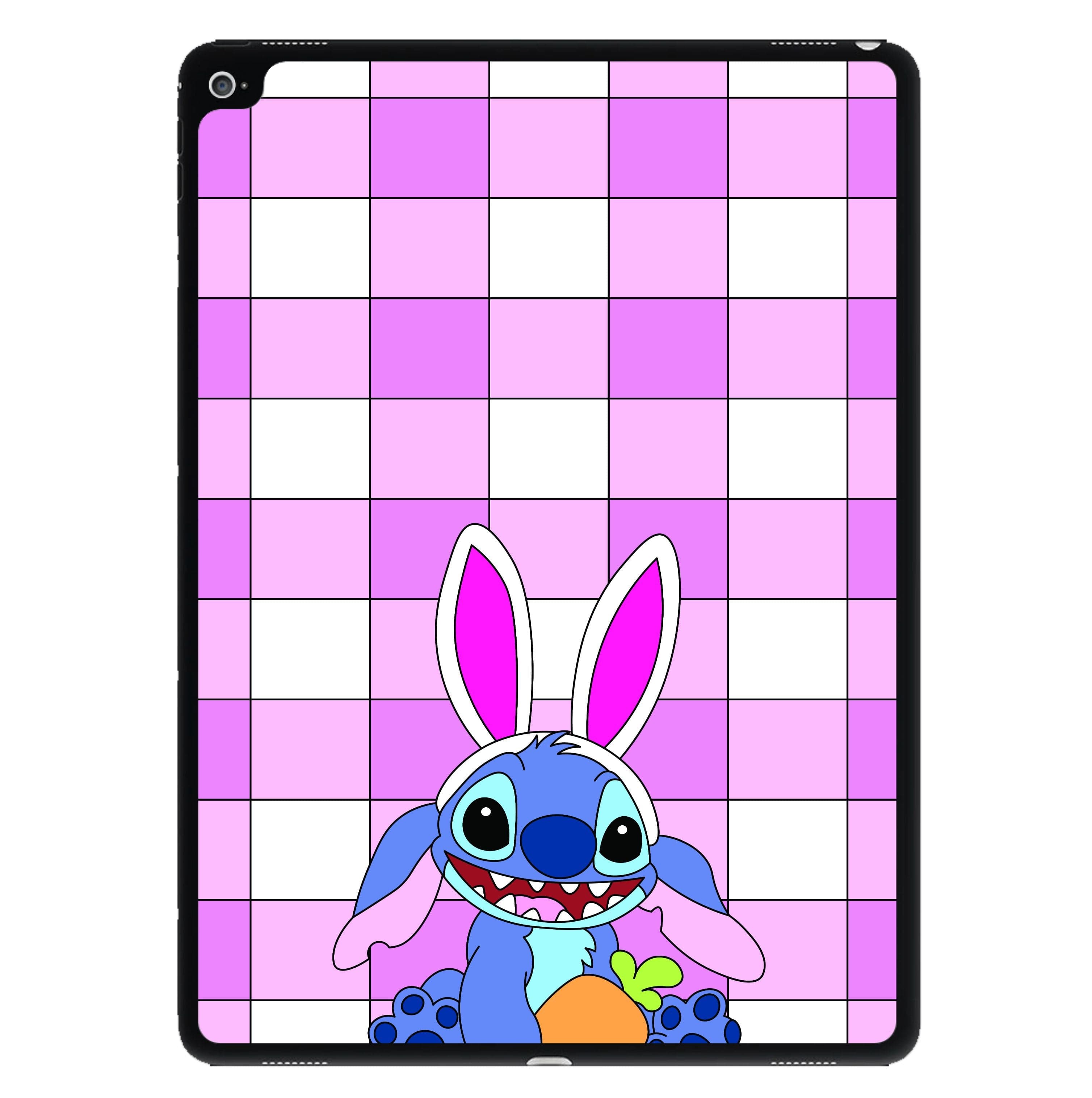 Easter Bunny Blue Alien iPad Case