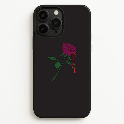 Dark Pink Rose iPhone 11 Pro Case