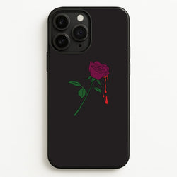 Dark Pink Rose iPhone 11 Pro Max Case