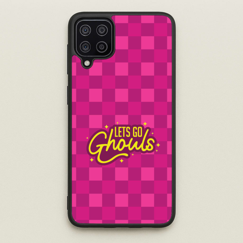 Let's Go Ghouls Galaxy A12 Case