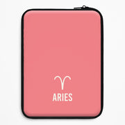 Aries Pastel Zodiac Laptop Sleeve 1