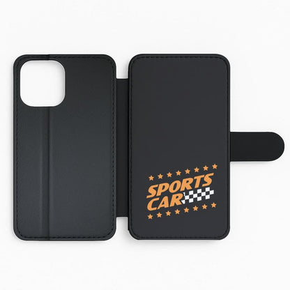 Sports Car Flip Phone Case