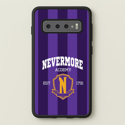 Addams Academy Purple Galaxy S10 Plus Case