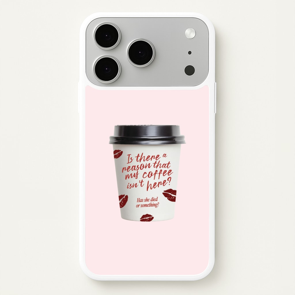 Where's My Coffee?! iPhone 17 Pro Max Case