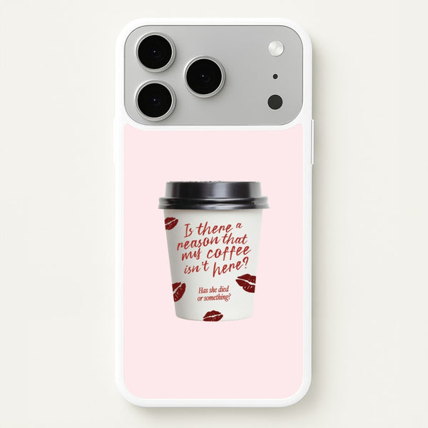 Where's My Coffee?! iPhone 17 Pro Max Case