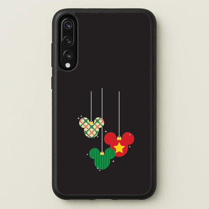 Cartoon Mouse Hanging Baubles Huawei P20 Pro Case