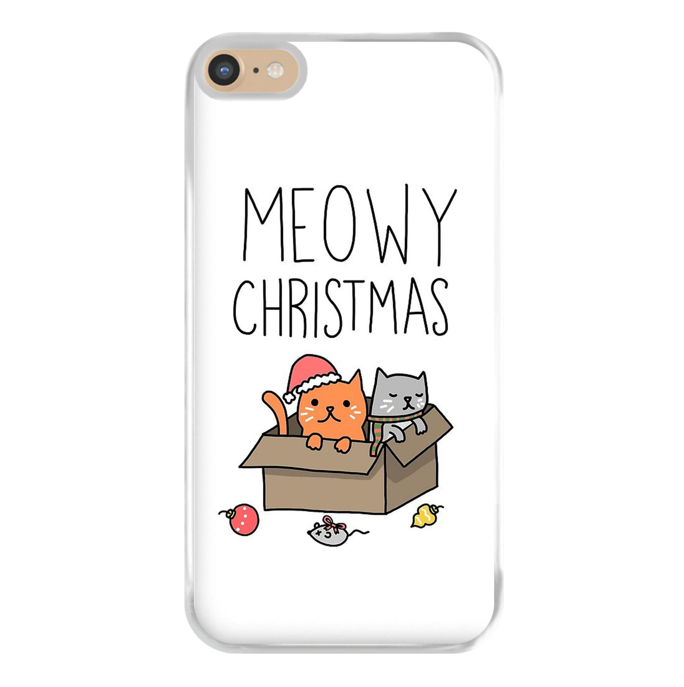 Meowy Christmas Phone Case