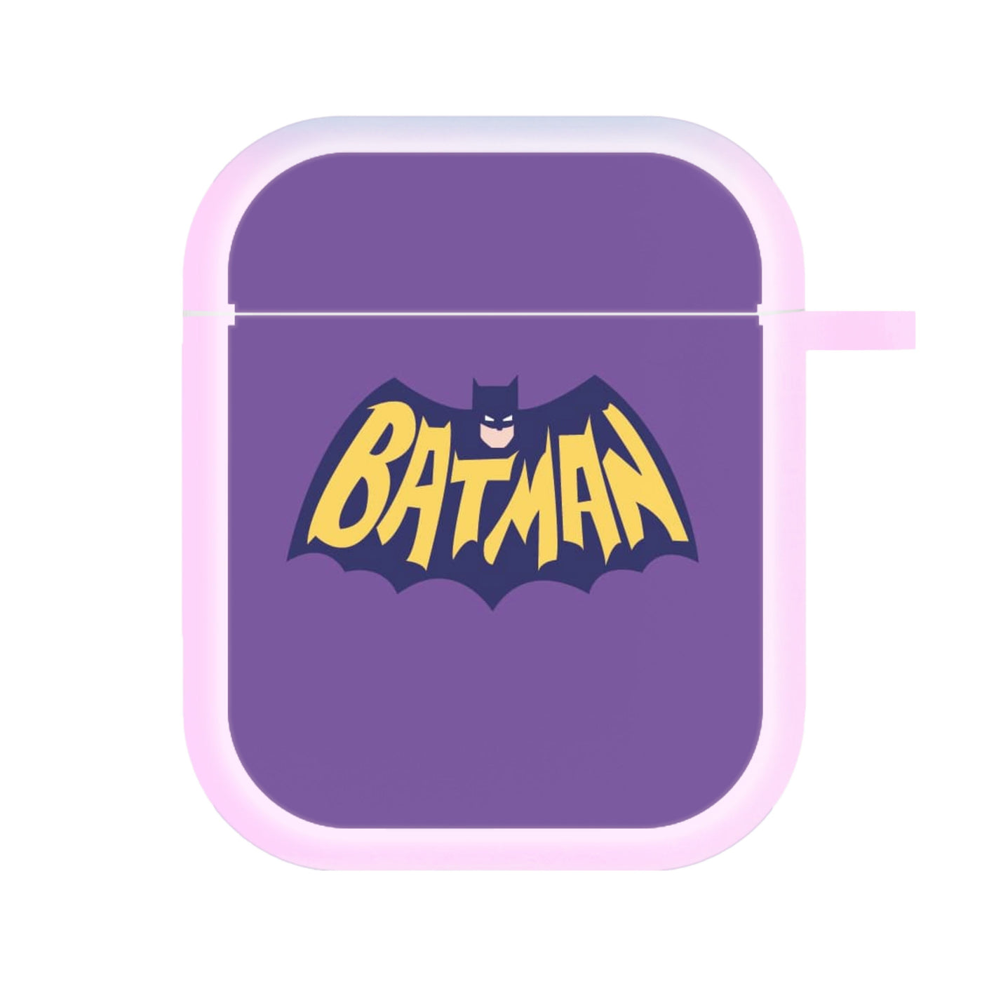 Batman Purple Logo AirPods Case