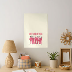 K-Pop Band World Tour 2026 Art Print