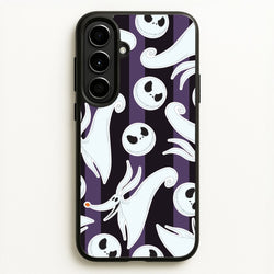 Skeleton Dog And Face Pattern Galaxy A56 Case