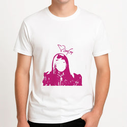 Pink Gaga Silhouette  Mens T-Shirt
