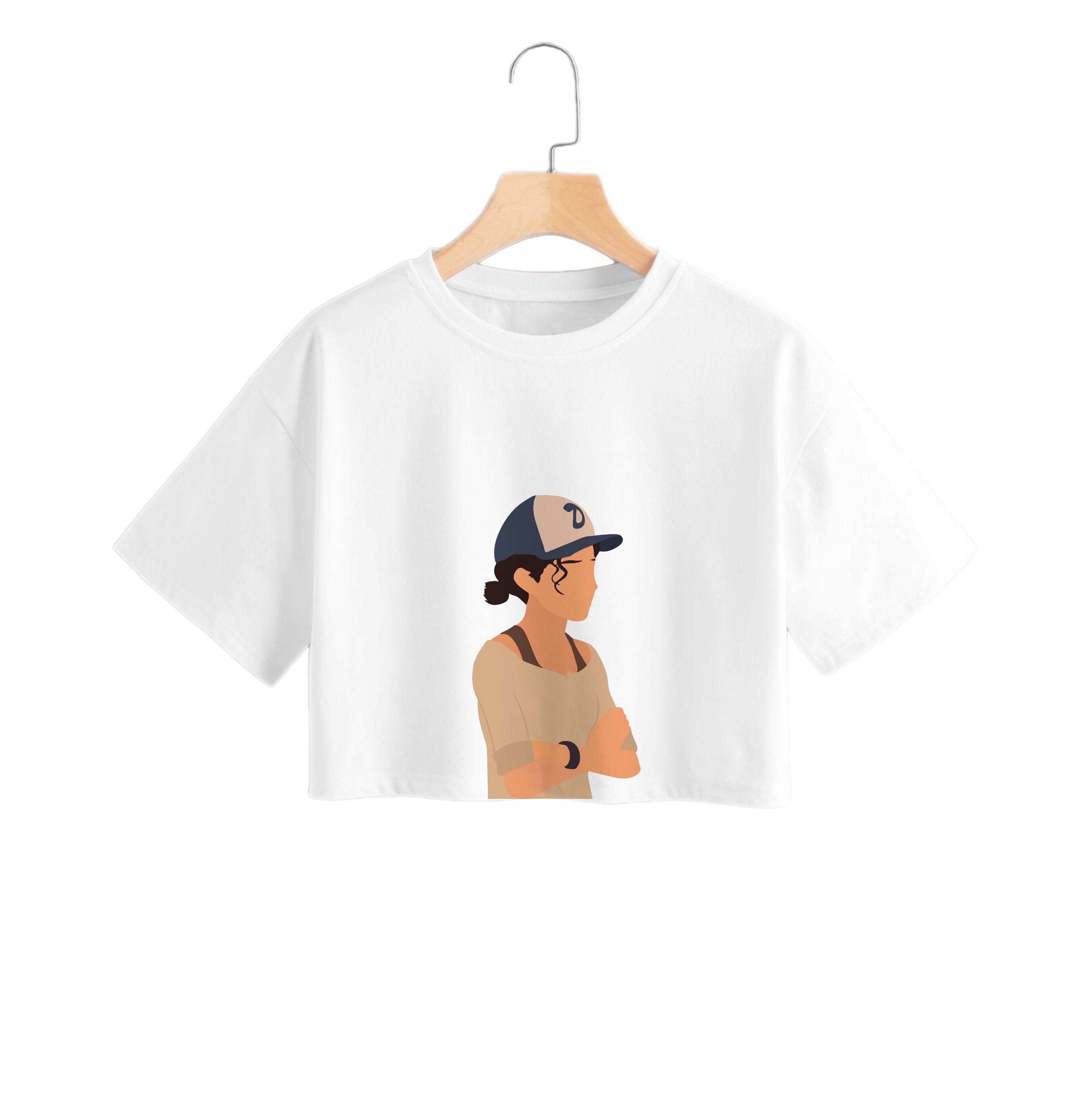 Clementine Faceless - TWD Crop Top