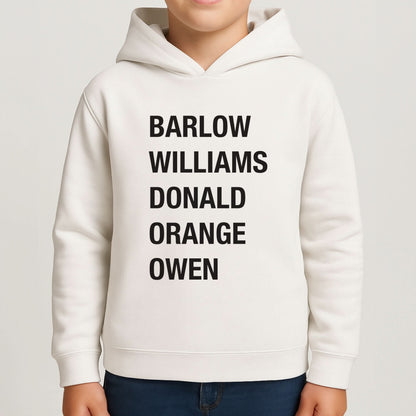 Take Band Members Names Boys Hoodie
