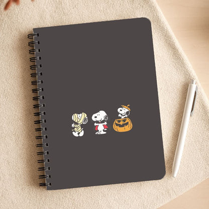 Cartoon Beagle Halloween Costumes Notepad