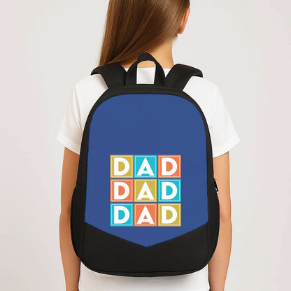 Dad Cubes School Bag
