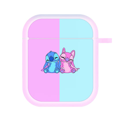 Best Friends - Pink Alien AirPods Case