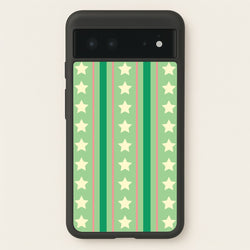 Stars And Stripes Christmas Pattern Google Pixel 6 Case