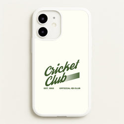 Official Cricket Club iPhone 12 Mini Case