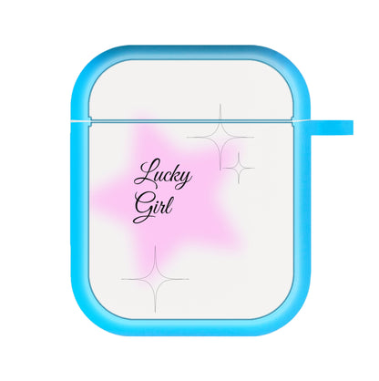 Lucky Girl - Clean Girl Aesthetic AirPods Case