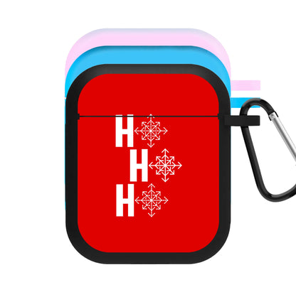 HO HO HO - Christmas Patterns AirPods Case