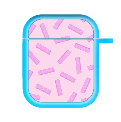 Pink Waffers - Biscuits Patterns AirPods Case