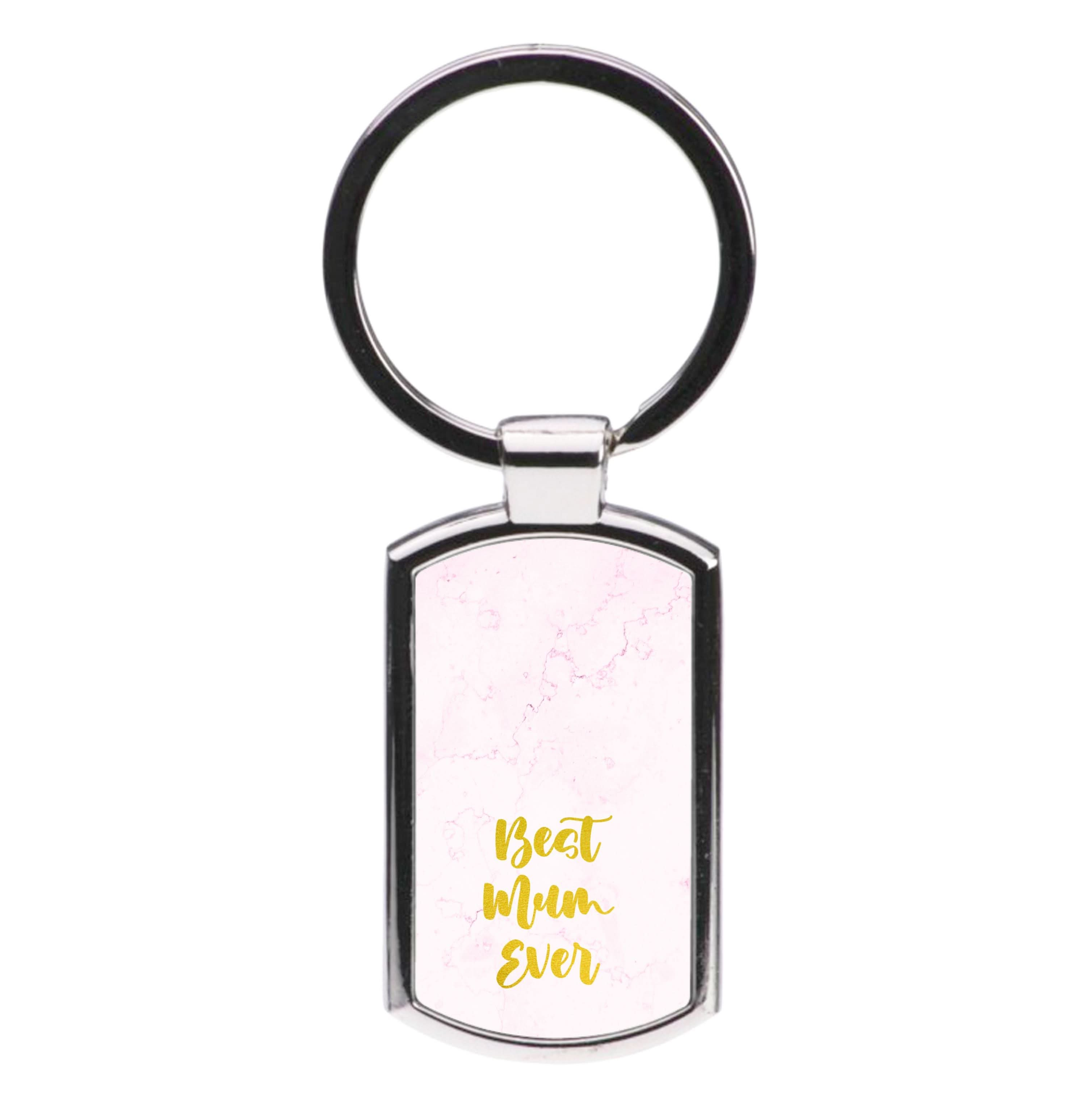 Golden Best Mum Ever Luxury Keyring