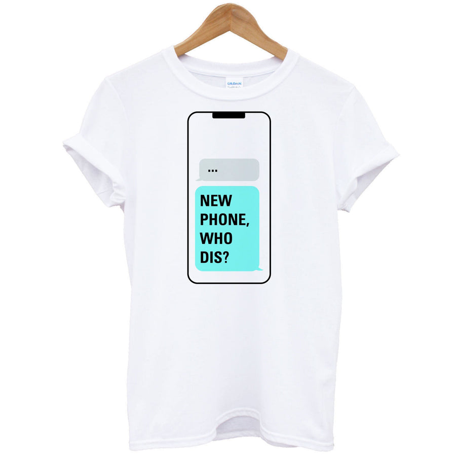 New Phone, Who Dis - Brooklyn Nine-Nine T-Shirt