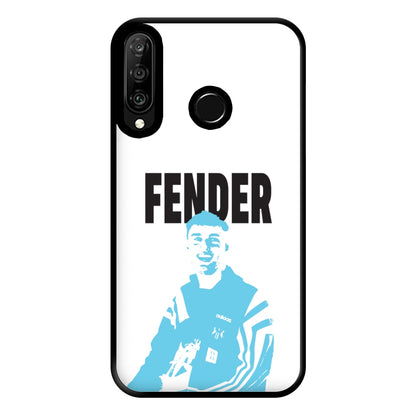 Fender Silhouette Blue Huawei P30 Lite Case