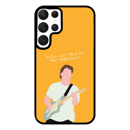 Will We Talk In The Morning Yellow Galaxy S22 Ultra Case
