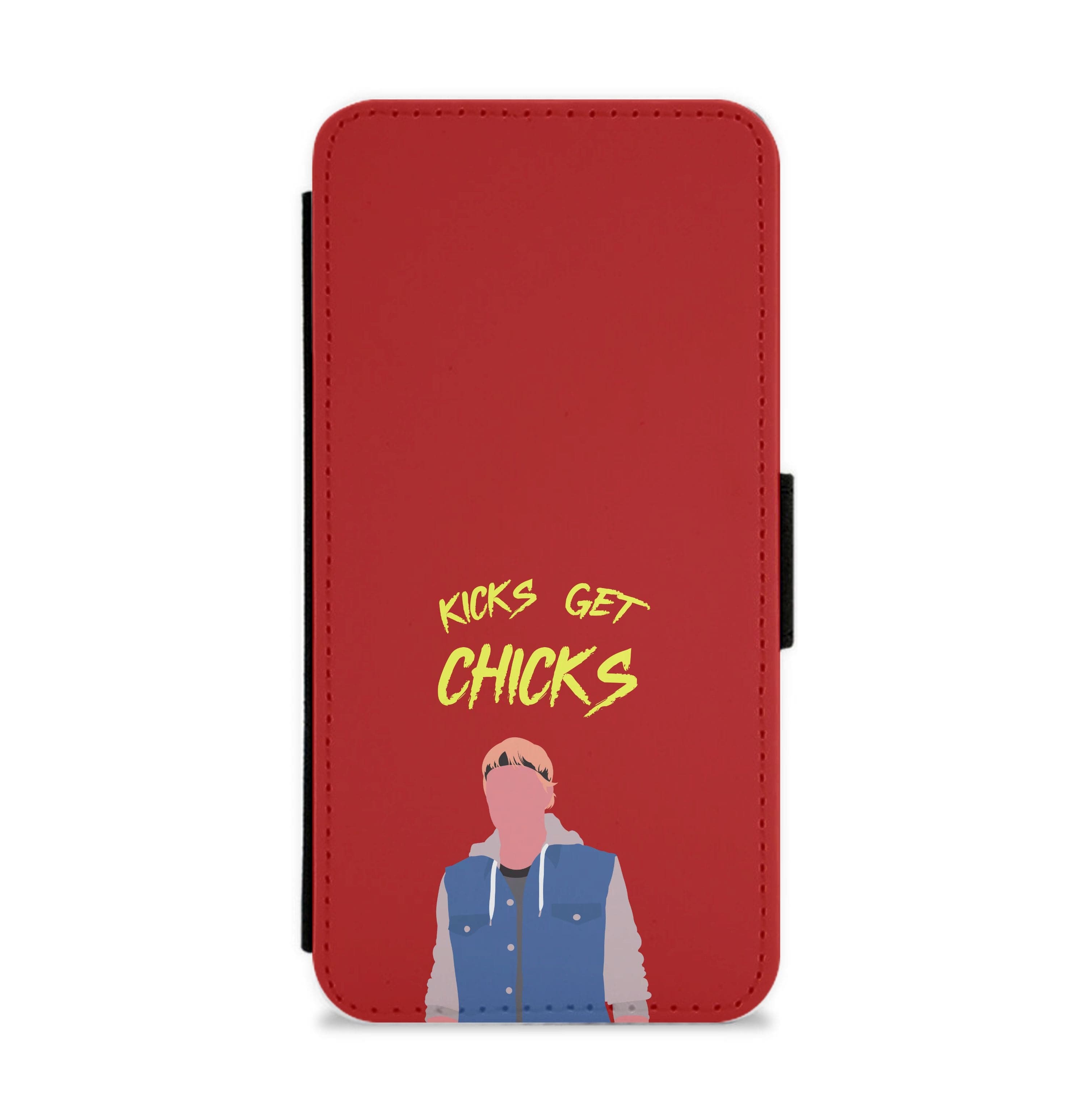 Kids Get Chicks Flip / Wallet Phone Case