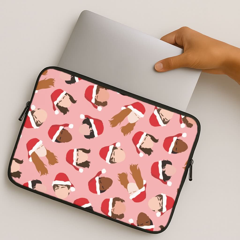 Christmas Stranger Crew Pattern MacBook Cover