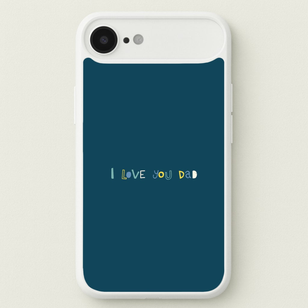 I Love You Dad Scribbles iPhone 17 Air Case