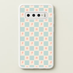 Patchwork Floral Pattern Galaxy S10 Plus Case