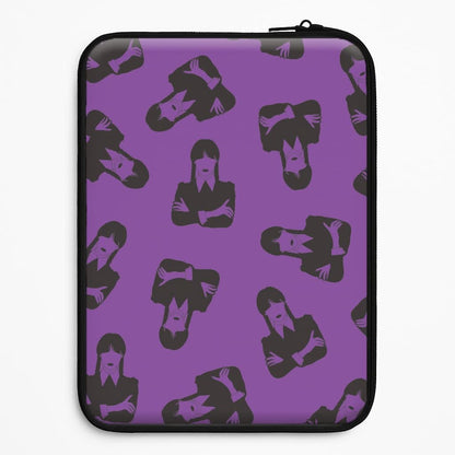 Addams Pattern Universal Laptop Sleeve