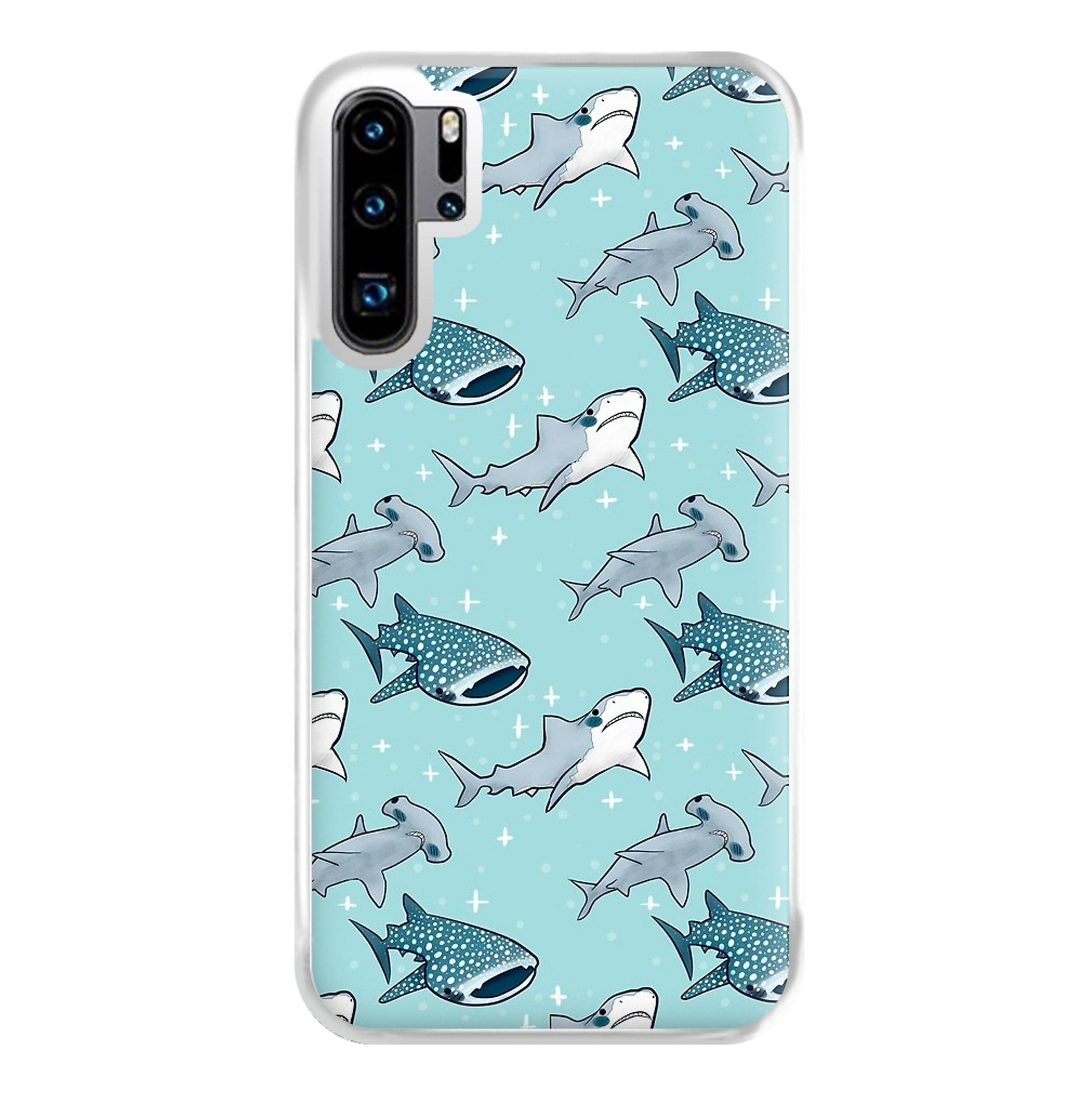 Shark Pattern Phone Case