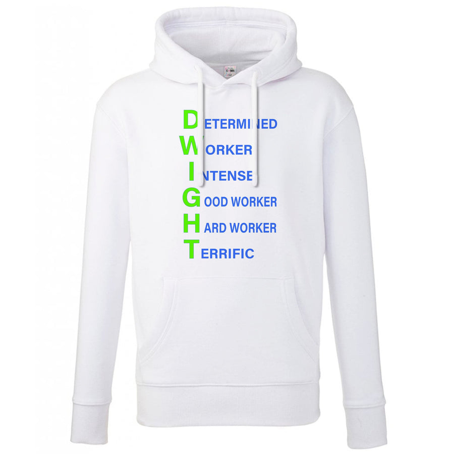 Dwight Abbreviation - The Office Hoodie