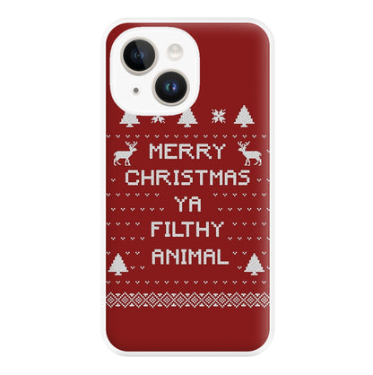 Merry Christmas Ya Filthy Animal Phone Case