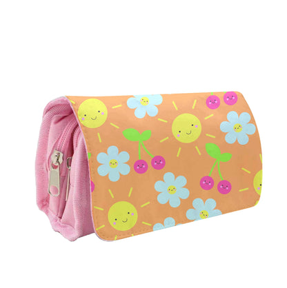 Vibey Pattern - Summer Pencil Case