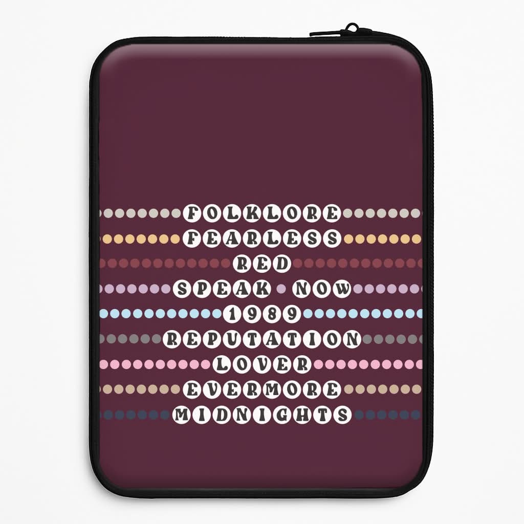 Concert Bracelets  Laptop Sleeve