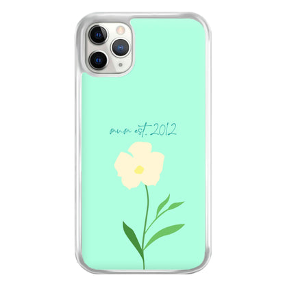 Baby Blue Mum Est Phone Case