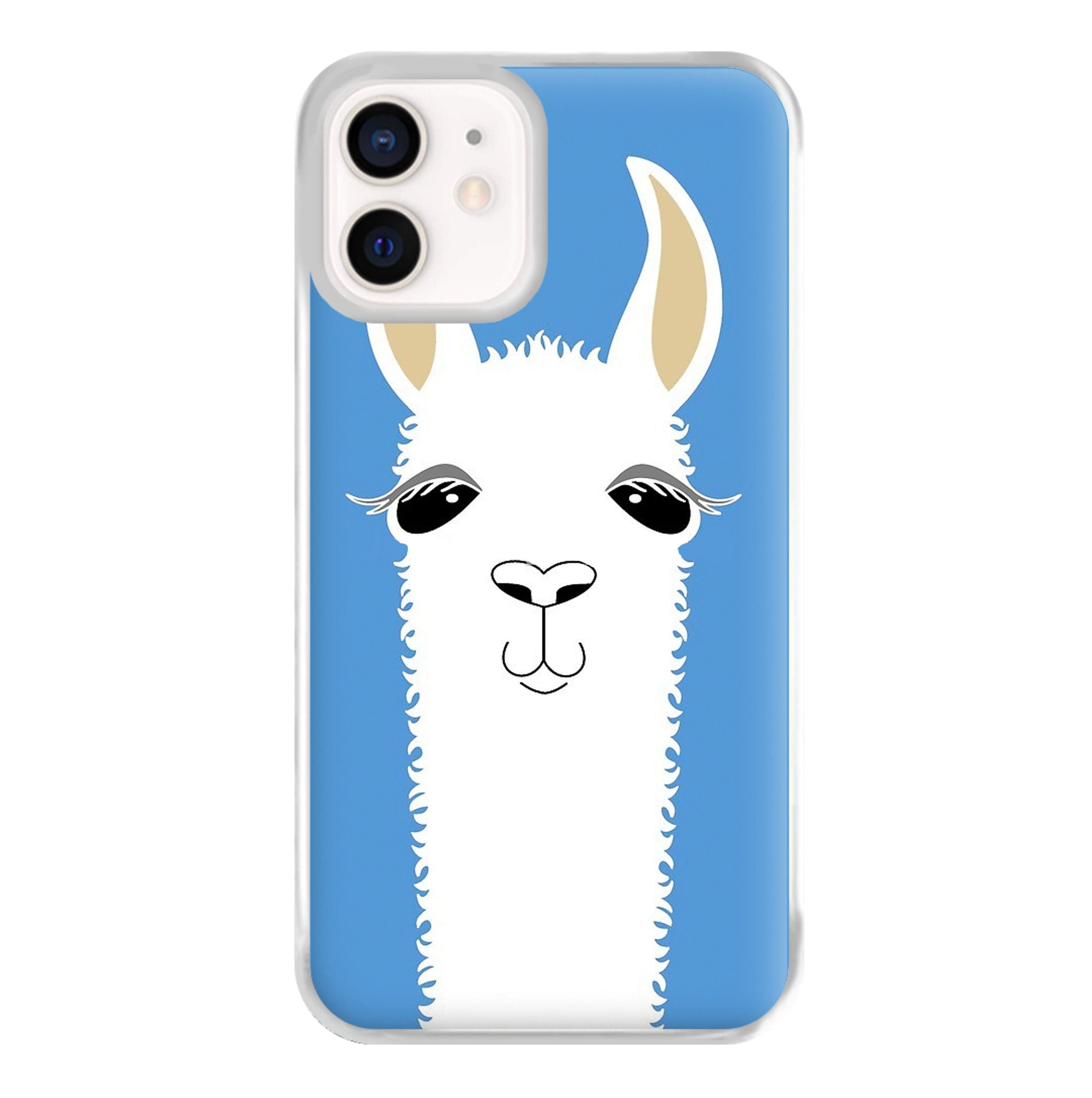 Llama Portrait Phone Case