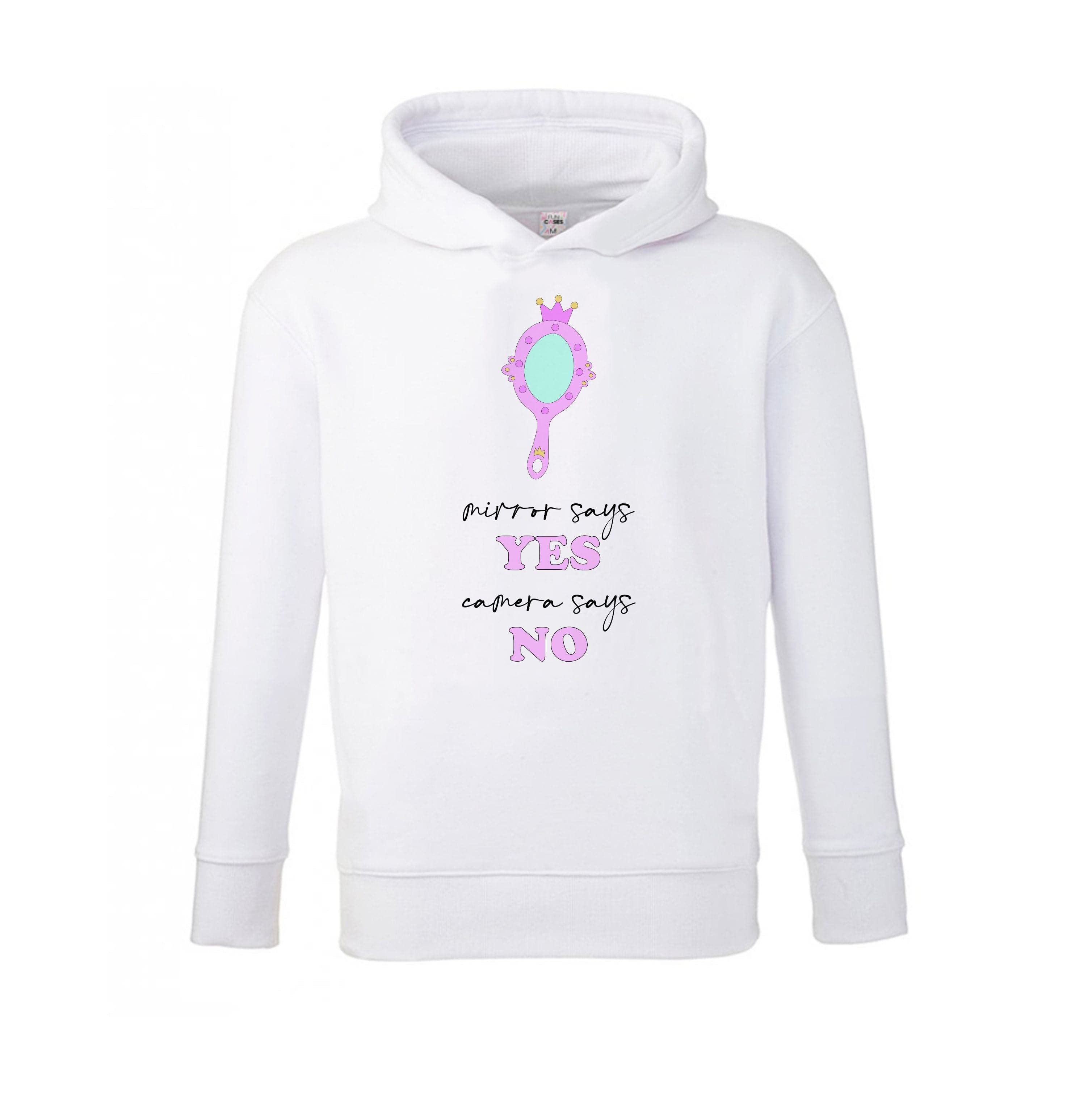 Mirror Says Yes Kids Hoodie