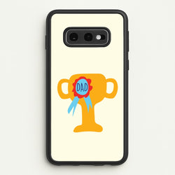 Cartoon Dad Trophy Galaxy S10e Case