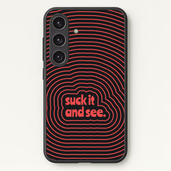 Suck It And See Psychedelic Galaxy S24 Case