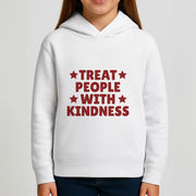 Treat People With Kindness Kids Hoodie 3