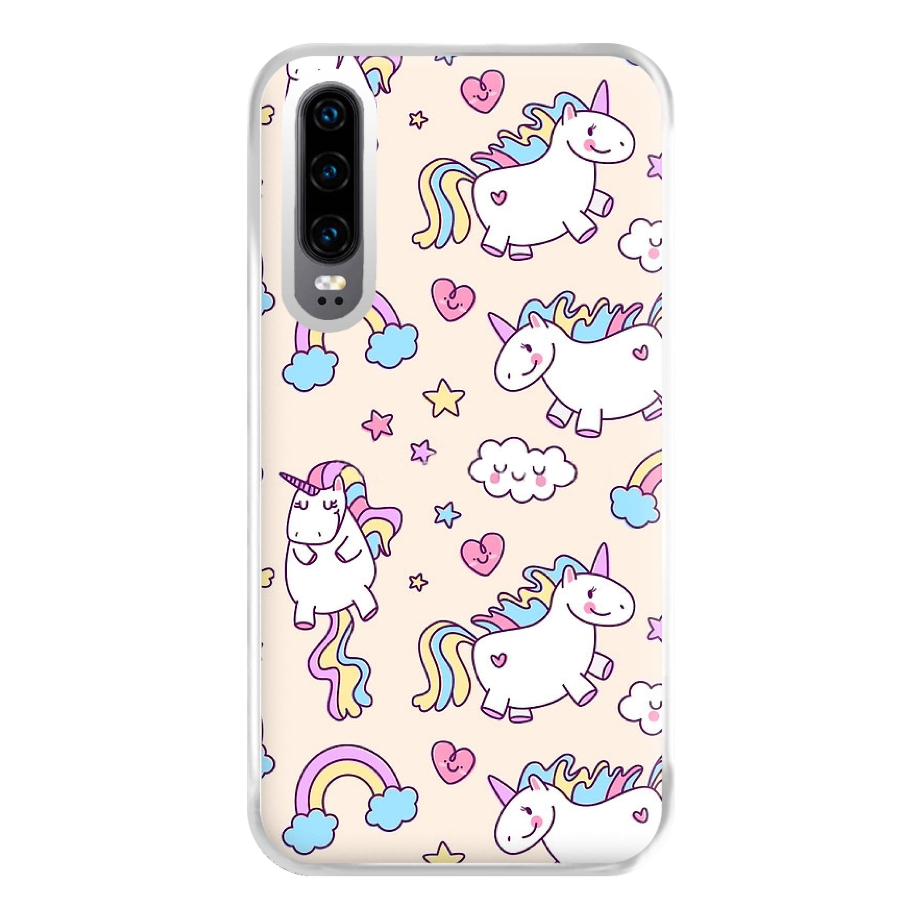 Cute Unicorn Pattern Phone Case