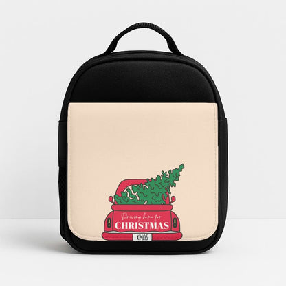 Driving Home For Christmas Truck Insulated Lunch Bag